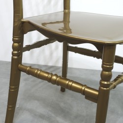 Silla Tiffany Dorada