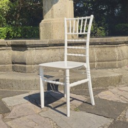 Silla Tiffany Blanca